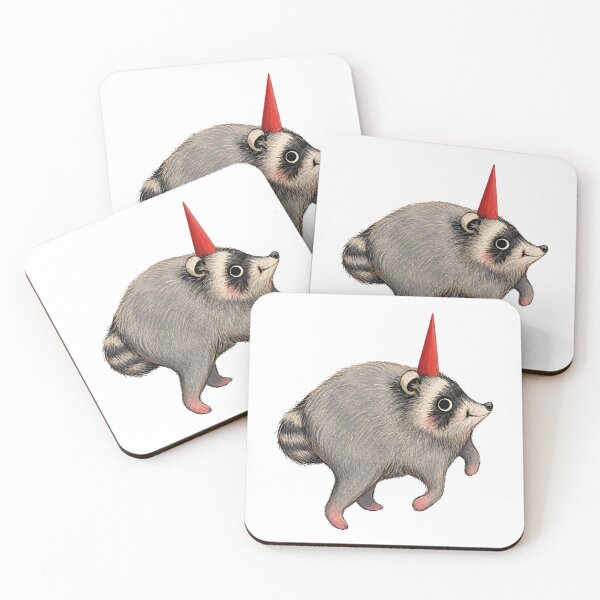 Item preview, Cottagecore Jimothy Raccoon designed and sold by CoquetteGoose.