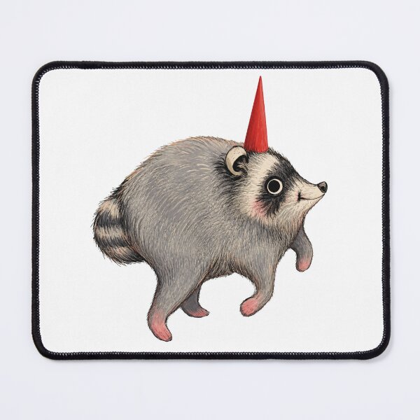 Item preview, Cottagecore Jimothy Raccoon designed and sold by CoquetteGoose.