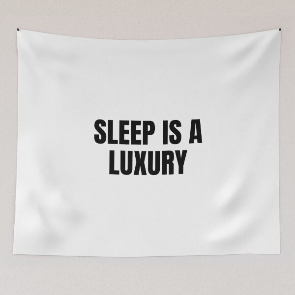 Item preview, Sleep is a Luxury (Black) designed and sold by ShipCrewNation.