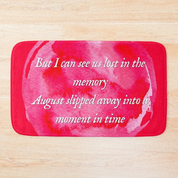 Item preview, Copy of but I can see us lost in the memory august slipped away designed and sold by taylorvinyls.