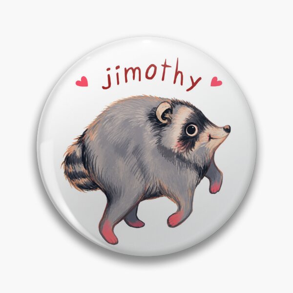 Item preview, Cottagecore Jimothy Raccoon designed and sold by CoquetteGoose.