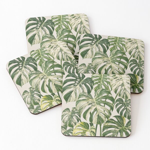 Item preview, Tropical Monstera Leaf Pattern designed and sold by Mikena1996.