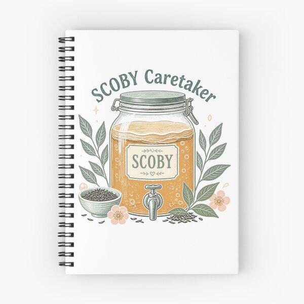 Item preview, SCOBY Caretaker Kombucha Botanical Vintage Art T-Shirt designed and sold by NikaRka.