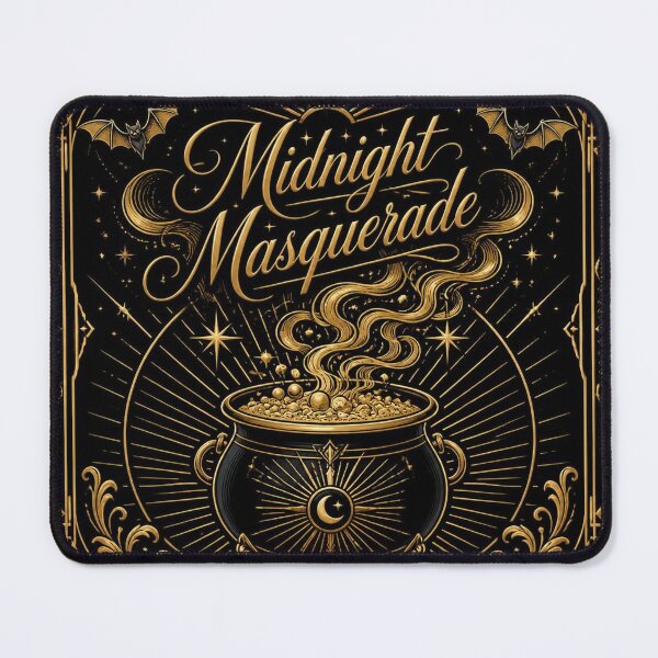 Item preview, Witch's Cauldron Art Deco Halloween Shirt | Midnight Masquerade designed and sold by SunnyDesign82.