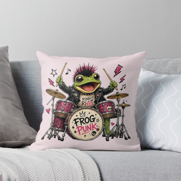 Item preview, Frog Punk Beats designed and sold by Safe Haven Pets.