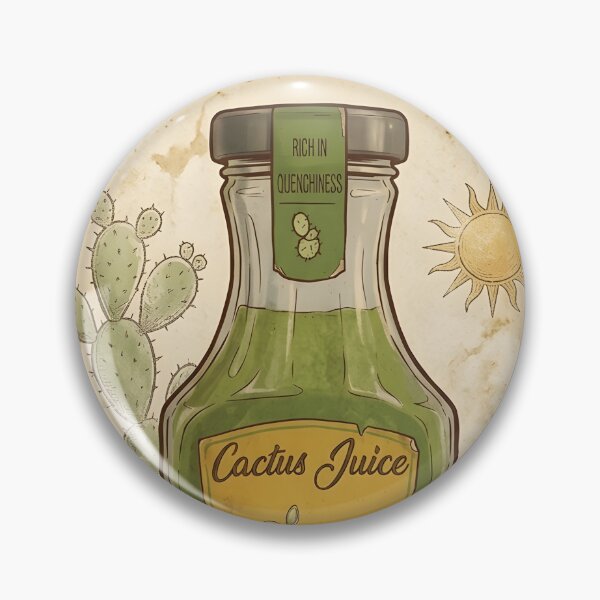 Item preview, Cactus Juice Poster designed and sold by Cine Store Merch.
