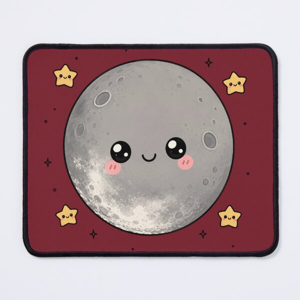 Item preview, Kawaii Moon & Stars: Happy Celestial Night designed and sold by 63Hotpeppers.