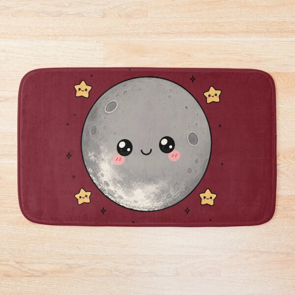 Item preview, Kawaii Moon & Stars: Happy Celestial Night designed and sold by 63Hotpeppers.