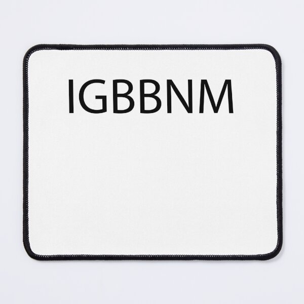 Item preview, Minimalist IGBBNM Typography Design designed and sold by FouChan.