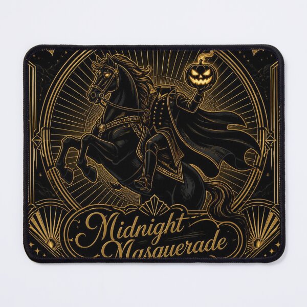 Item preview, Headless Horseman Art Deco Halloween Shirt | Midnight Masquerade designed and sold by SunnyDesign82.