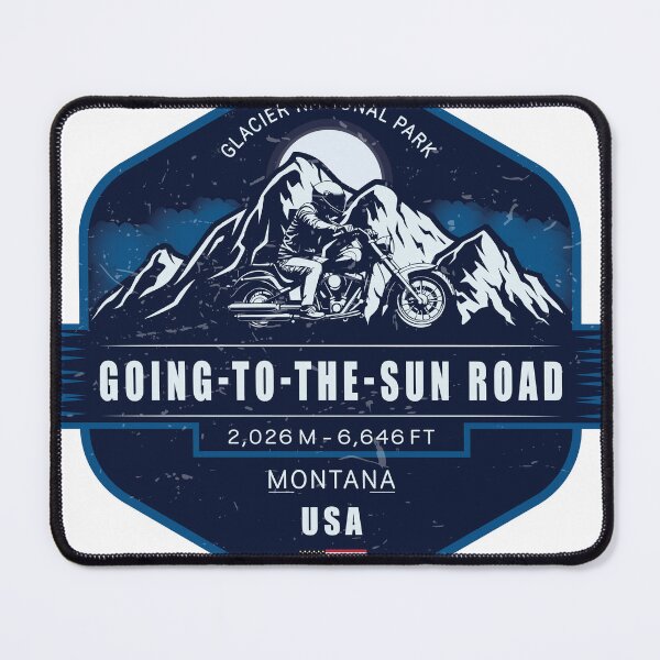 Item preview, Going-to-the-Sun Road Glacier National Park- Montana USA designed and sold by Vale150.