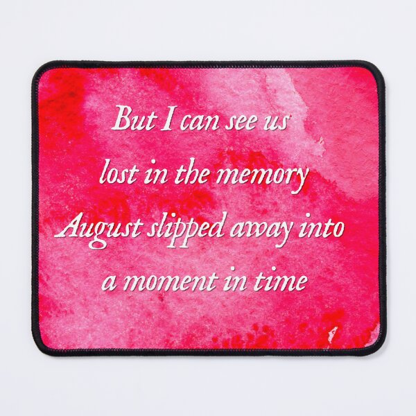 Item preview, but I can see us lost in the memory, august slipped away designed and sold by taylorvinyls.