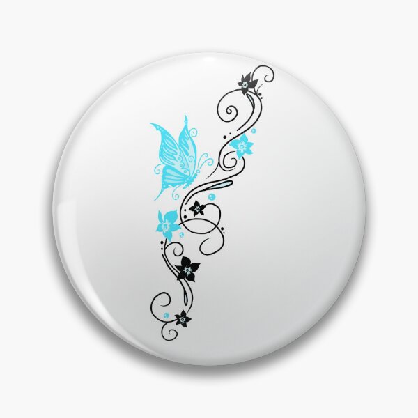 Item preview, 2000s vector butterfly flowers designed and sold by anahehe.
