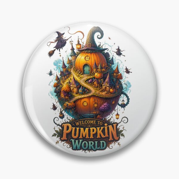 Item preview, Stitched With Magic Pumpkin Sewing Machine designed and sold by Sovereign Supply Co..