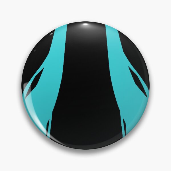 Item preview, Hatsune Miku Silhouette Icon Stylized designed and sold by stolenmemes.