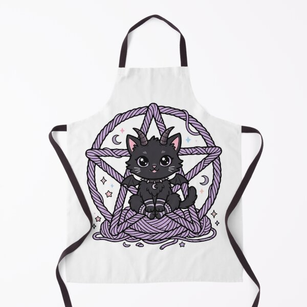 Item preview, Purr-fectly Pastel Pentagram Kitten designed and sold by CatstheticShop1.