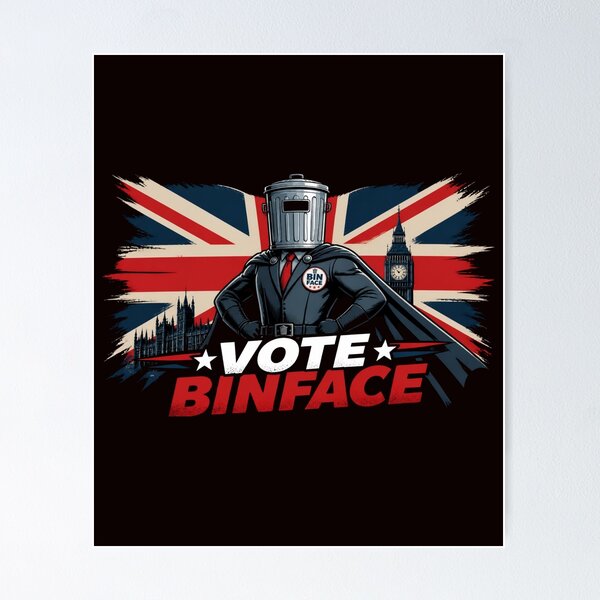 Item preview, Binface Count Vote - Unique Count Binface Votes Graphic designed and sold by QuikFun.