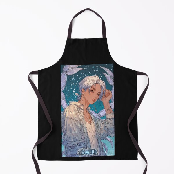 Item preview, Cancer Zodiac Sign Crab Anime Design designed and sold by Lifeisanimage.