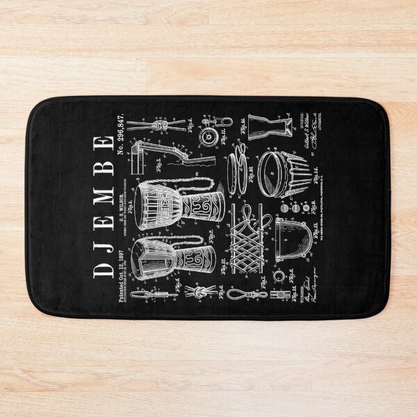 Item preview, Djembe Drum African Drummer Drumming Music Vintage Patent designed and sold by GrandeDuc.