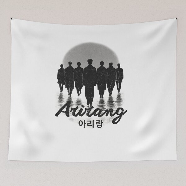 Item preview, BTS Arirang Vintage Shirt, Bangtan Boys Graphic Tee, Minimalist Kpop Fan Shirt, BTS Army Concert Merch, Comfort Colors Shirt designed and sold by BerryHand.
