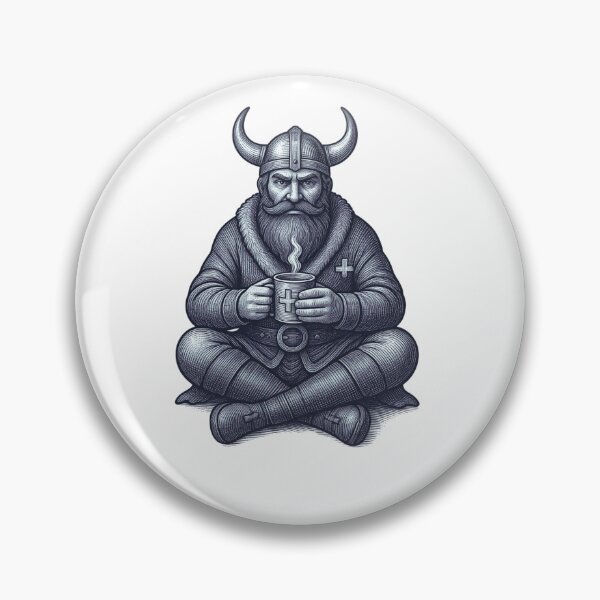 Item preview, Hygge Viking Warrior designed and sold by HappyDoodle11.