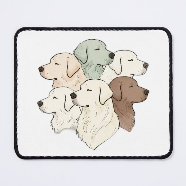 Item preview, Cute Sleeping Dogs Cluster | Minimalist Dog Art designed and sold by WonderWaresGifts.