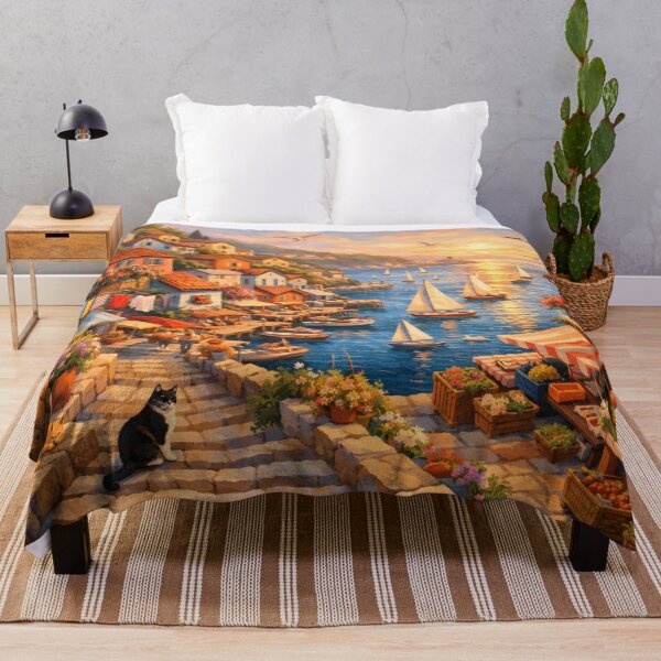 Item preview, Golden Harbour Village designed and sold by H A R L E I G H .