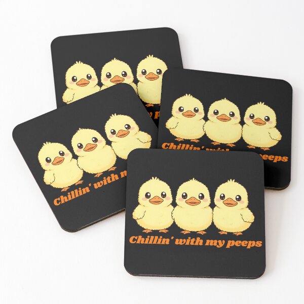 Item preview, Chillin With My Peeps, Max Fluff Duckling Energy designed and sold by WrenAndWhimsy.
