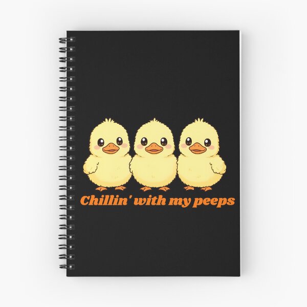 Item preview, Chillin With My Peeps, Max Fluff Duckling Energy designed and sold by WrenAndWhimsy.
