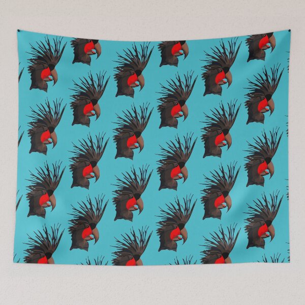 Item preview, B is for Black Palm Cockatoo ,Black Palm Cockatoo: The Majestic and Rare Parrot of Australia and New Guinea designed and sold by PrettylittlepastelUk.
