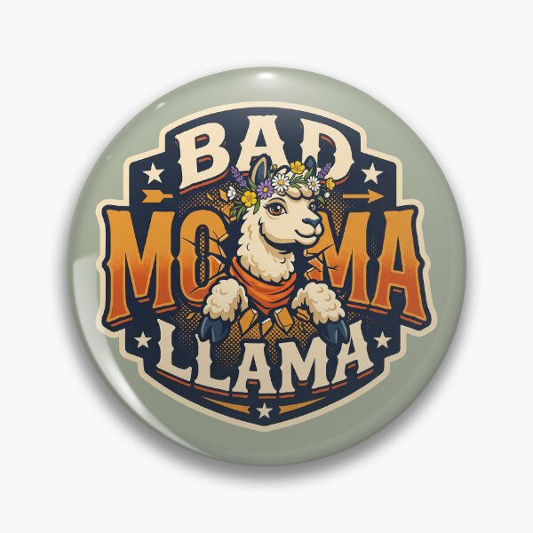 Artikelvorschau, Bad Momma Llama Sassy Llama entworfen und verkauft von JumpJammiesTees.