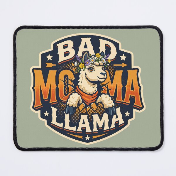 Item preview, Bad Momma Llama Sassy Llama designed and sold by JumpJammiesTees.