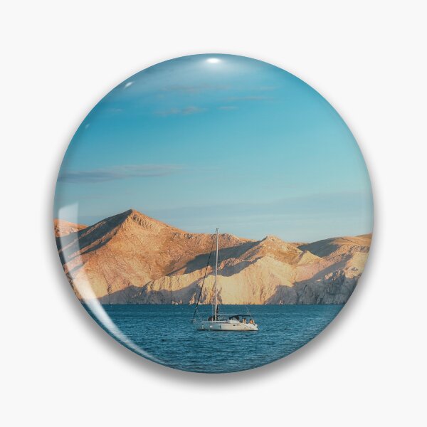 Item preview, Prvić Island in Kvarner Bay with sailboat near Krk, Croatia designed and sold by RastislavS.