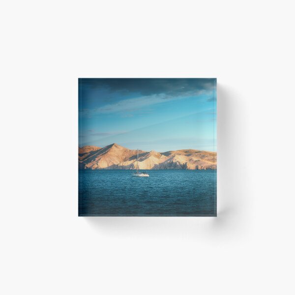 Item preview, Prvić Island in Kvarner Bay with sailboat near Krk, Croatia designed and sold by RastislavS.