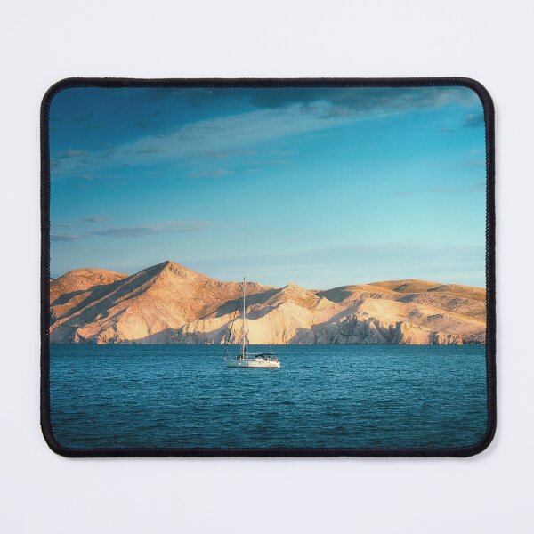 Item preview, Prvić Island in Kvarner Bay with sailboat near Krk, Croatia designed and sold by RastislavS.