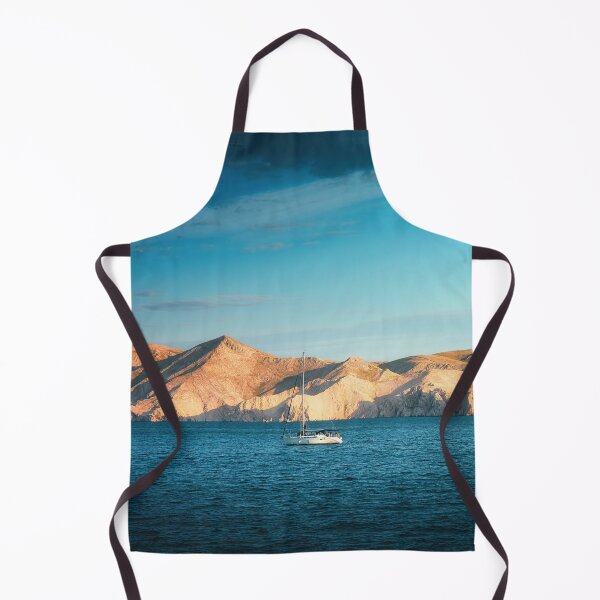 Item preview, Prvić Island in Kvarner Bay with sailboat near Krk, Croatia designed and sold by RastislavS.