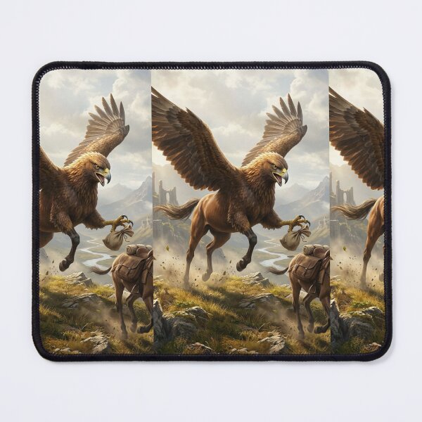 Item preview, Skybound Guardian | Griffin Over the Forgotten Highlands designed and sold by TreatLLC.