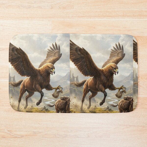 Item preview, Skybound Guardian | Griffin Over the Forgotten Highlands designed and sold by TreatLLC.