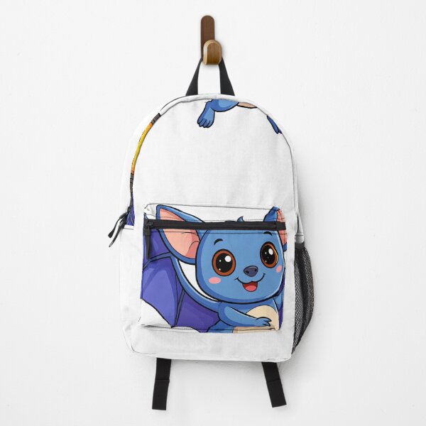 Item preview, Cute Bat Holding a Lantern Kawaii Halloween Cartoon Sticker designed and sold by OksArtStudio.