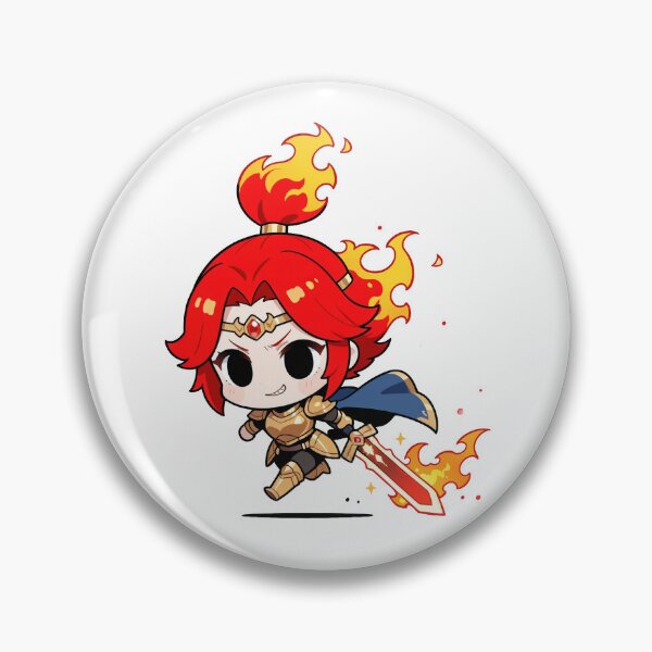Item preview, Flara - The Smiling Flame designed and sold by Peachymuse.