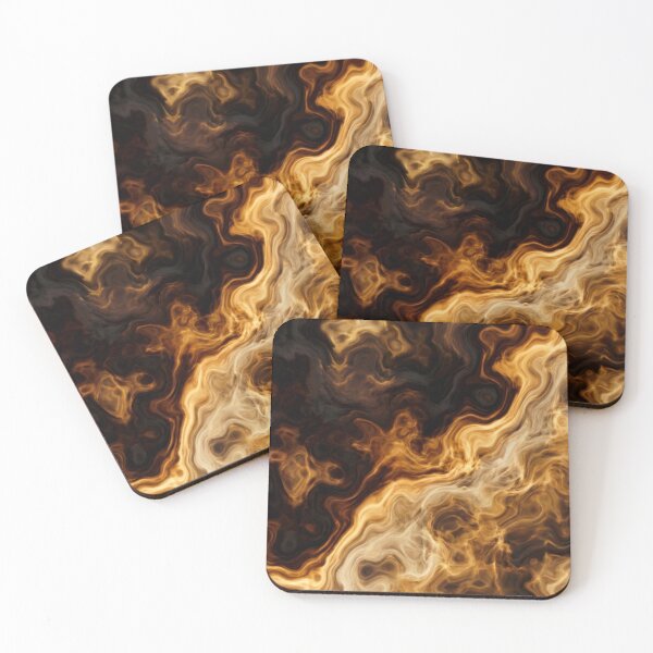 Item preview, Marbled Tortoiseshell Golden designed and sold by WeaveSphere.