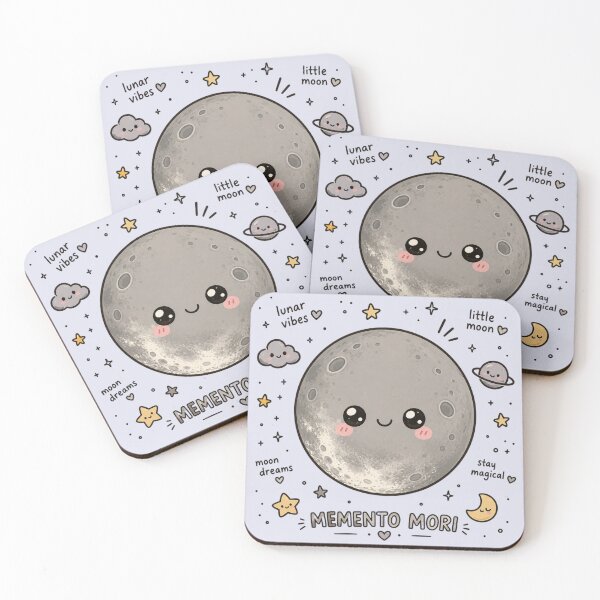 Item preview, Memento Mori: Whimsical Moon & Celestial Dreams designed and sold by 63Hotpeppers.