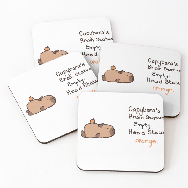 Artikelvorschau, Capybara cute drawing entworfen und verkauft von eechibachixx.