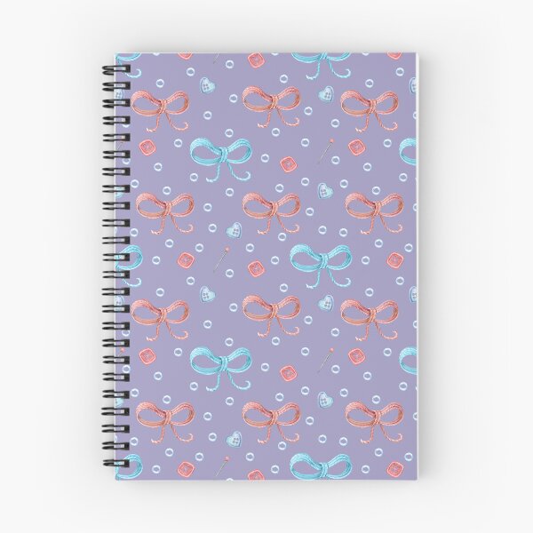Item preview, Watercolor Knitting Bows Seamless Pattern with Buttons and Sewing Accessories designed and sold by White Rabbit Design .