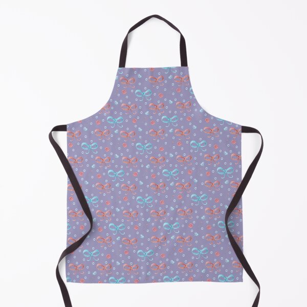 Item preview, Watercolor Knitting Bows Seamless Pattern with Buttons and Sewing Accessories designed and sold by White Rabbit Design .