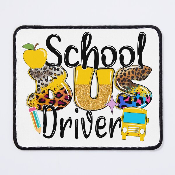 Item preview, School Bus Driver Leopard Print Funny Gift designed and sold by MaTTCreatsMore.