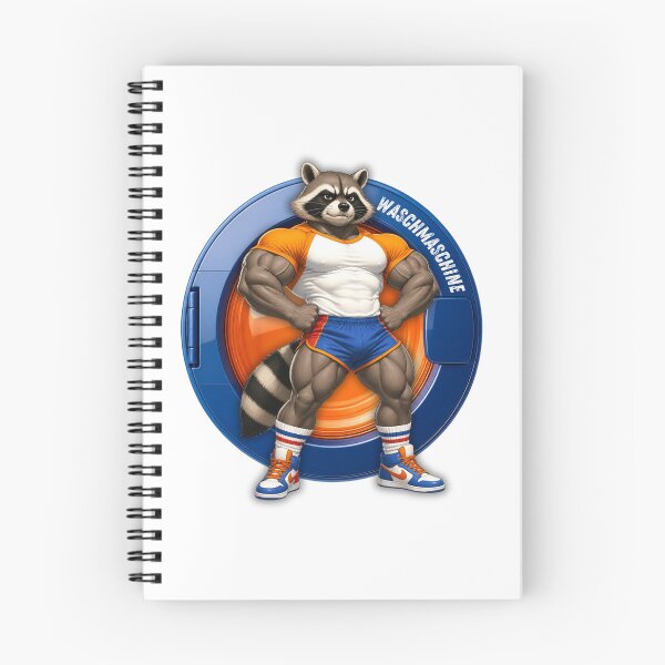 Item preview, Washing machine, raccoon, bodybuilder designed and sold by toycruisers_merch-butze.