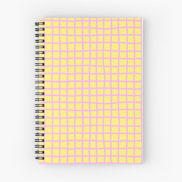 Item preview, Pink Lemonade Pink and Yellow Repeating Irregular Grid Pattern designed and sold by Itaya Art.