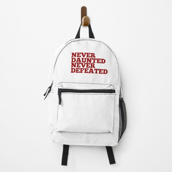 Item preview, Never Daunted Never Defeated - IU football designed and sold by peony-design.