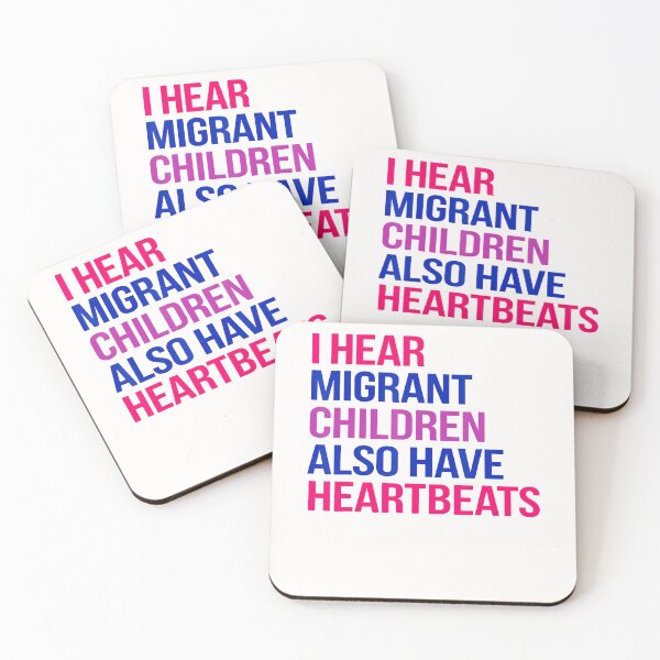 Item preview, I Hear Migrant Children Also Have Heartbeats Human Rights designed and sold by Apparel-Vortex.
